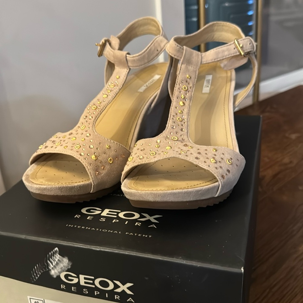New Geox Respira wedge sandal - size EU 40